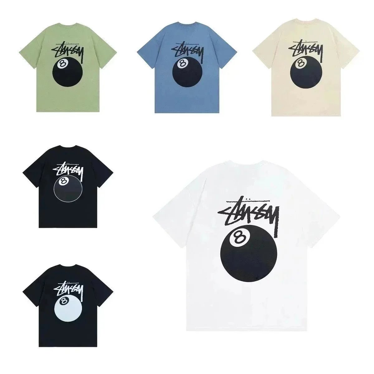 Stussy Black White B