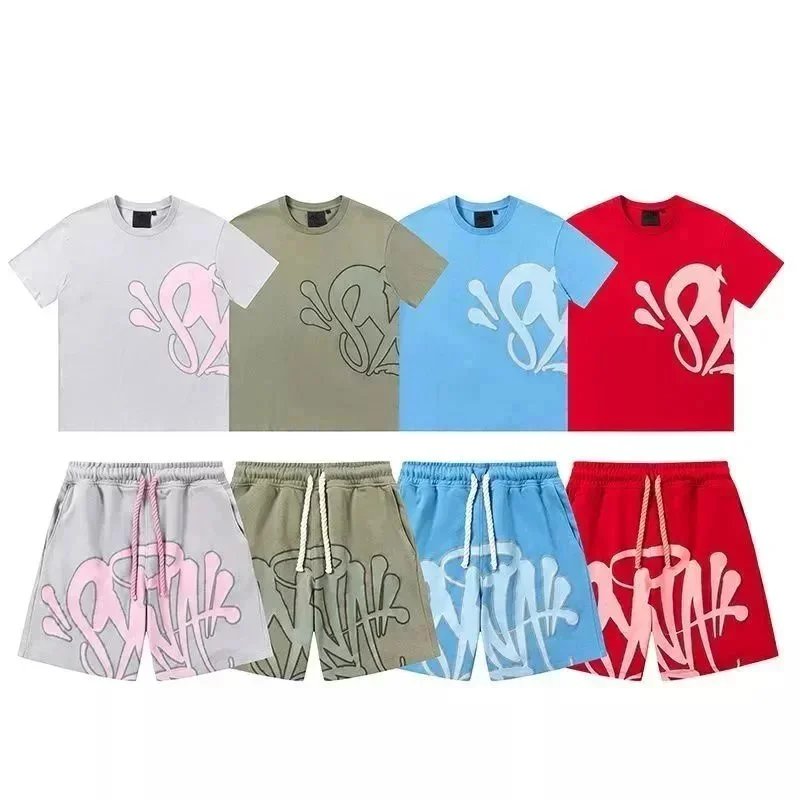 Snapk Color Block T-Shirt and Shorts Set
