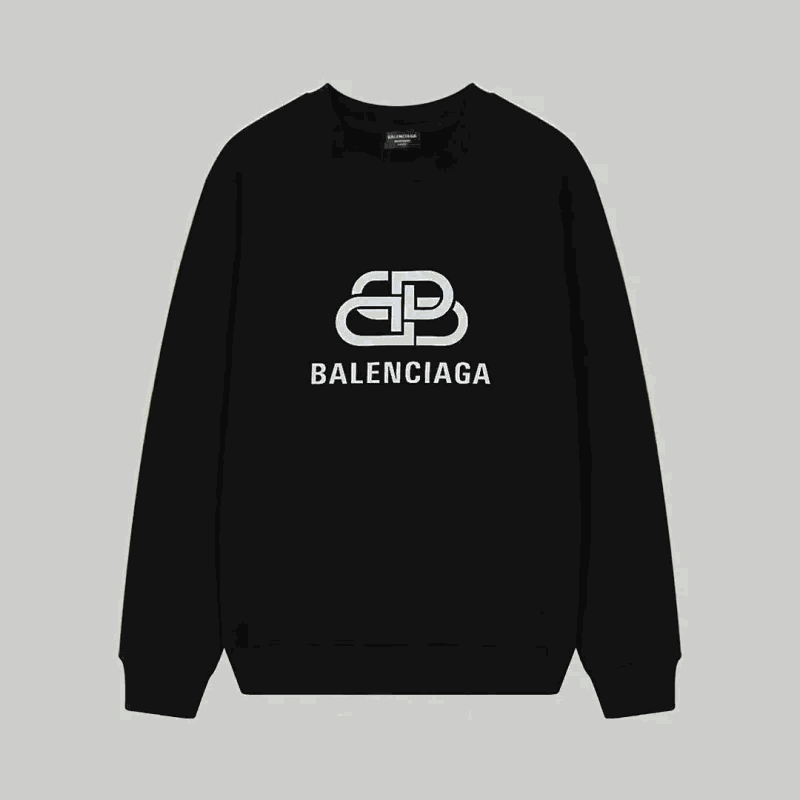 Balenciaga Black Logo Sweatshirt