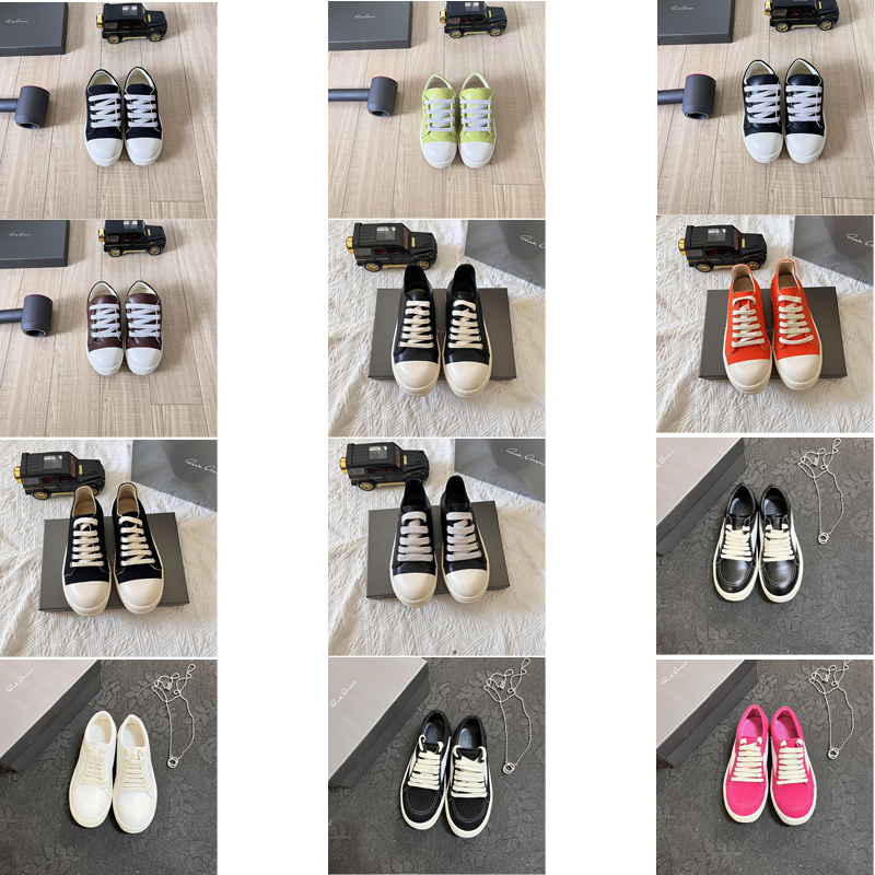 Rick Owens Black Low