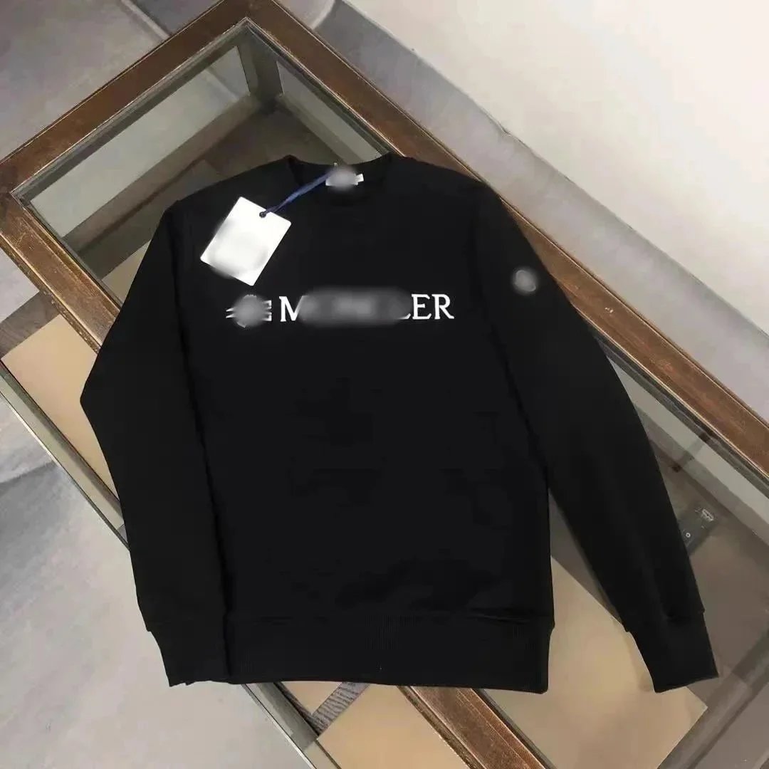 Moncler Black Long Sleeve Sweatshirt