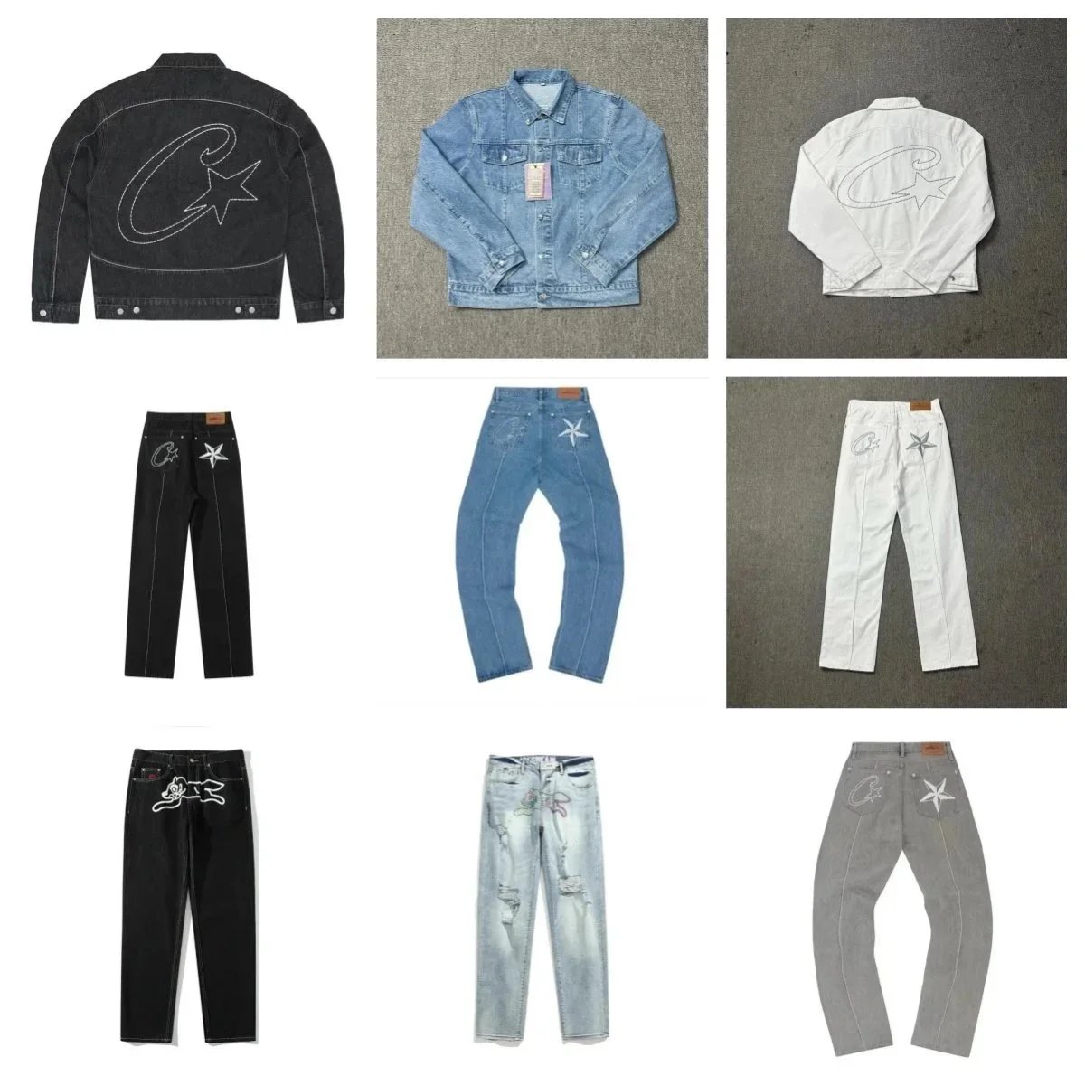 Calvin Klein Denim Jacket and Jeans Set