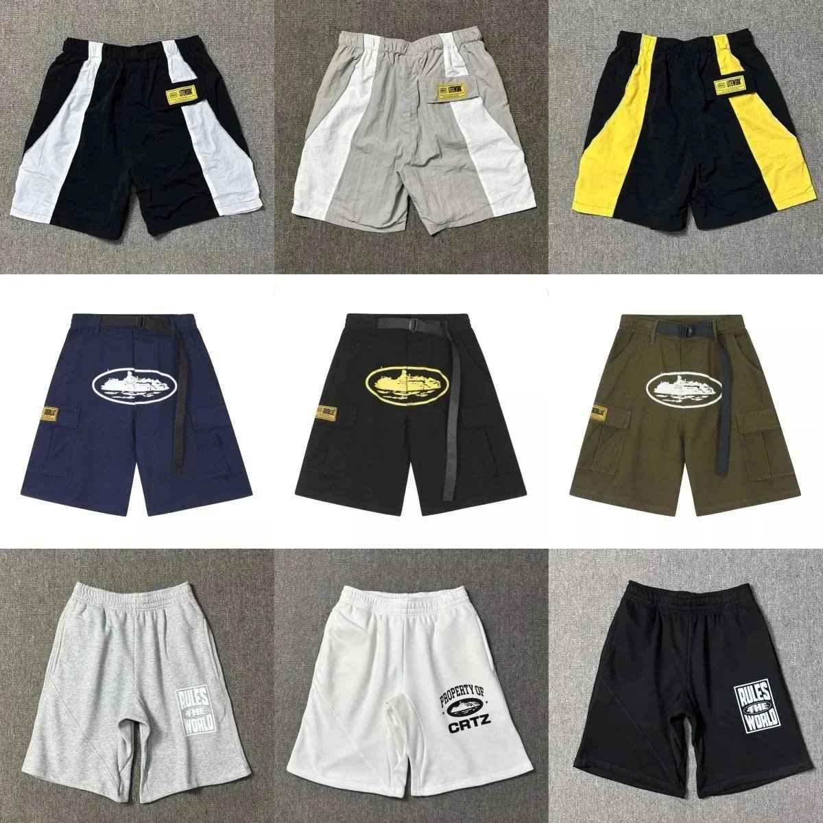 Various Color Cargo and Sweat Shorts