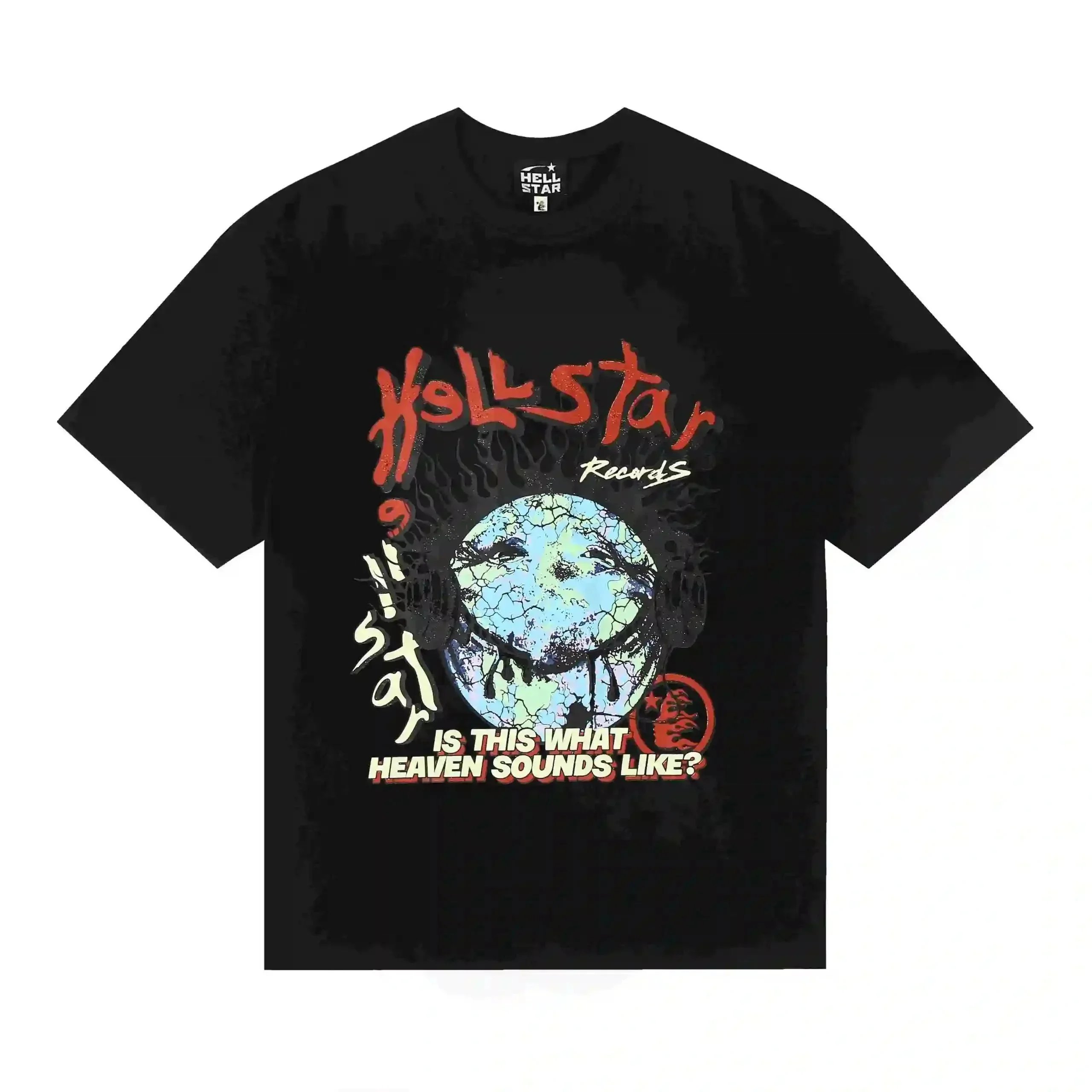 Hellstar Black Graphic T-Shirt