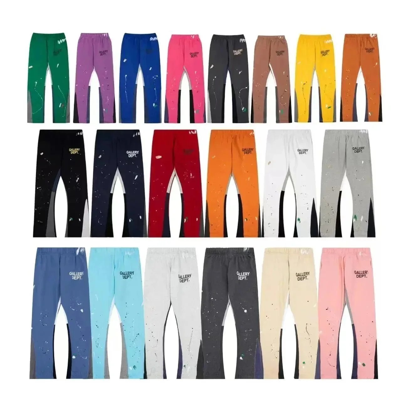 Gallery Dept. Paint Splatter Track Pants