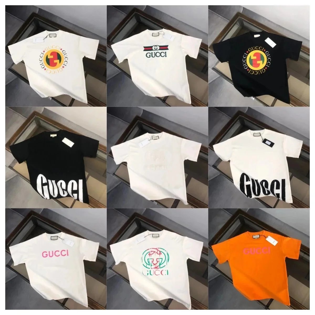 Gucci White Short Sleeve T-Shirt