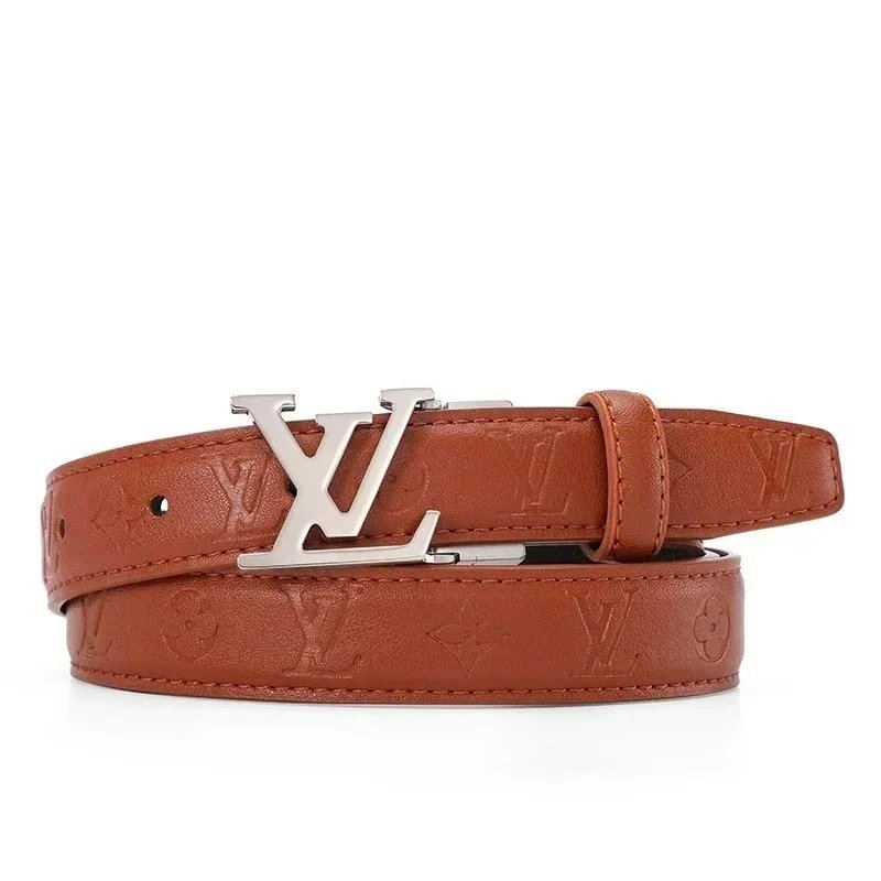Louis Vuitton Brown Leather Belt