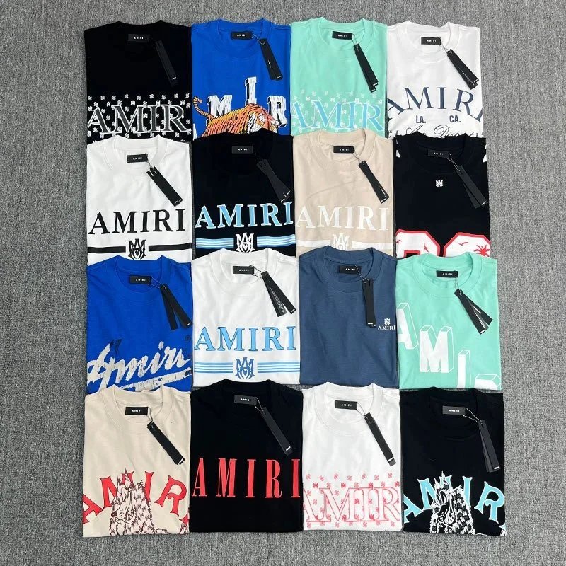 Amiri Black Short Sleeve T-Shirt