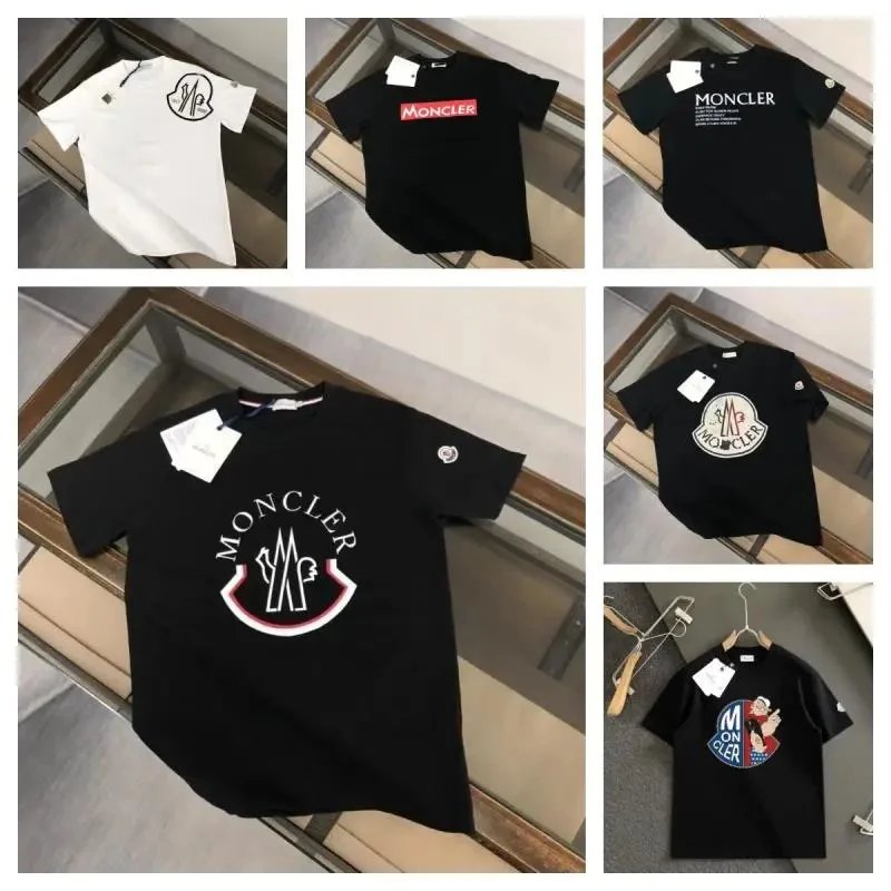 Moncler Black Short Sleeve T-Shirt