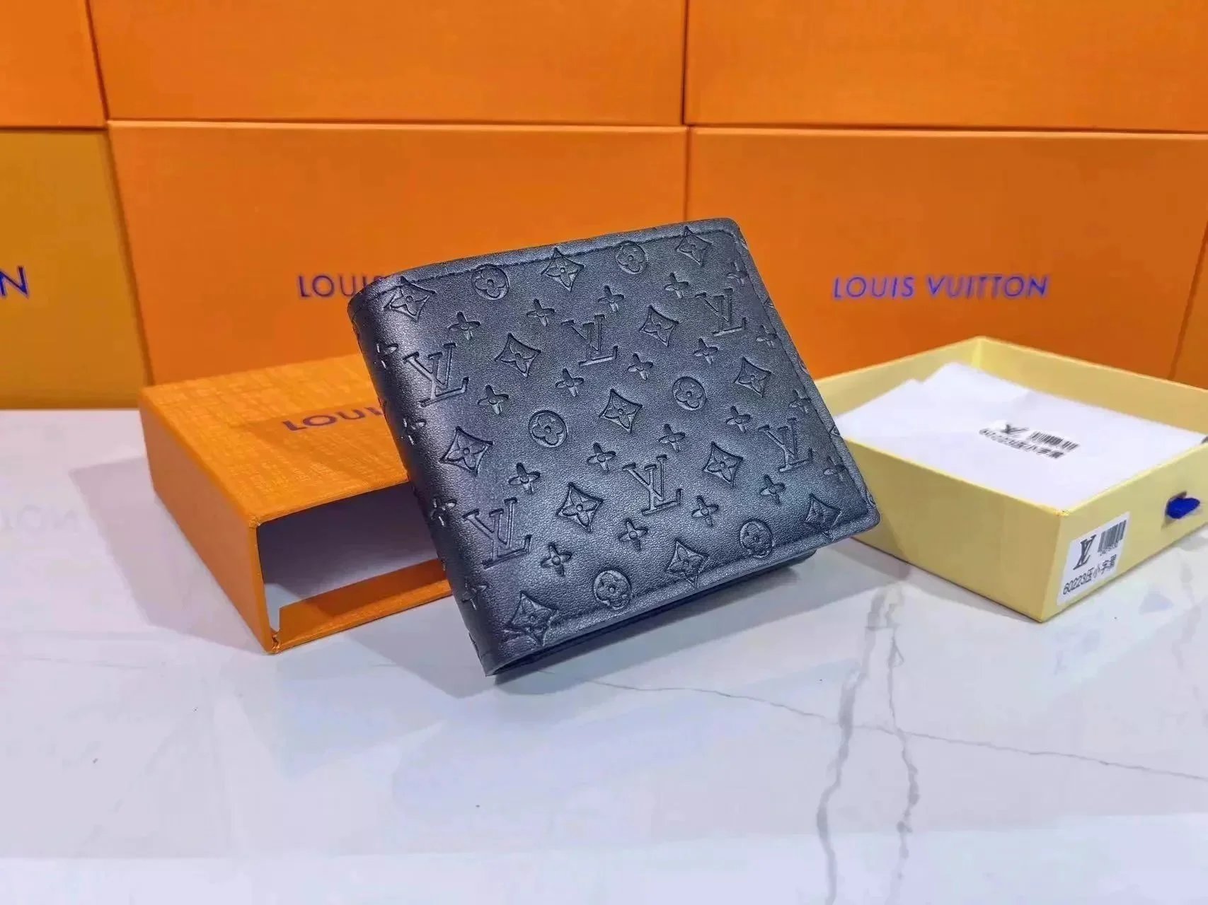 Louis Vuitton Black Monogram Wallet
