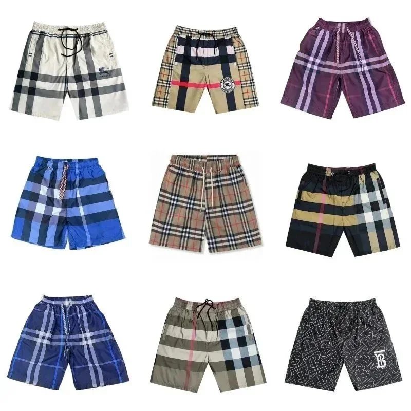 Burberry Plaid Shorts in Various Colors and Styles