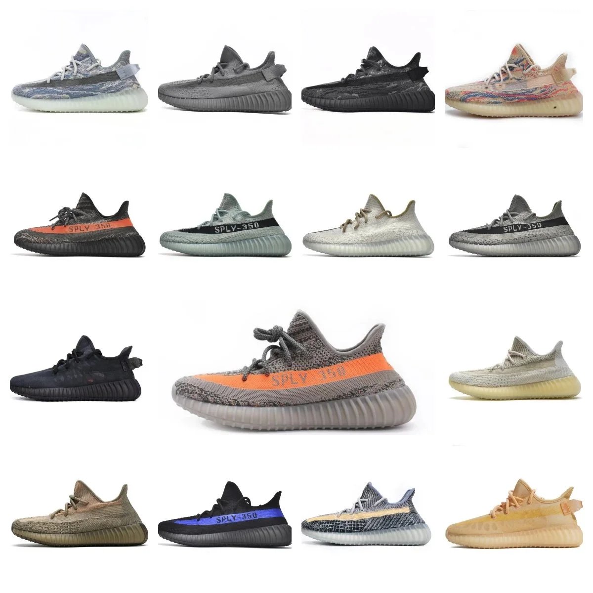 Adidas Yeezy Boost 350 V2 Sneakers in Various Colors