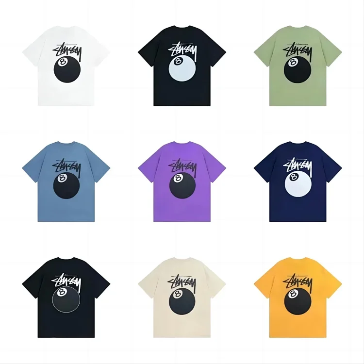 Stussy Black 8 Ball T-Shirt