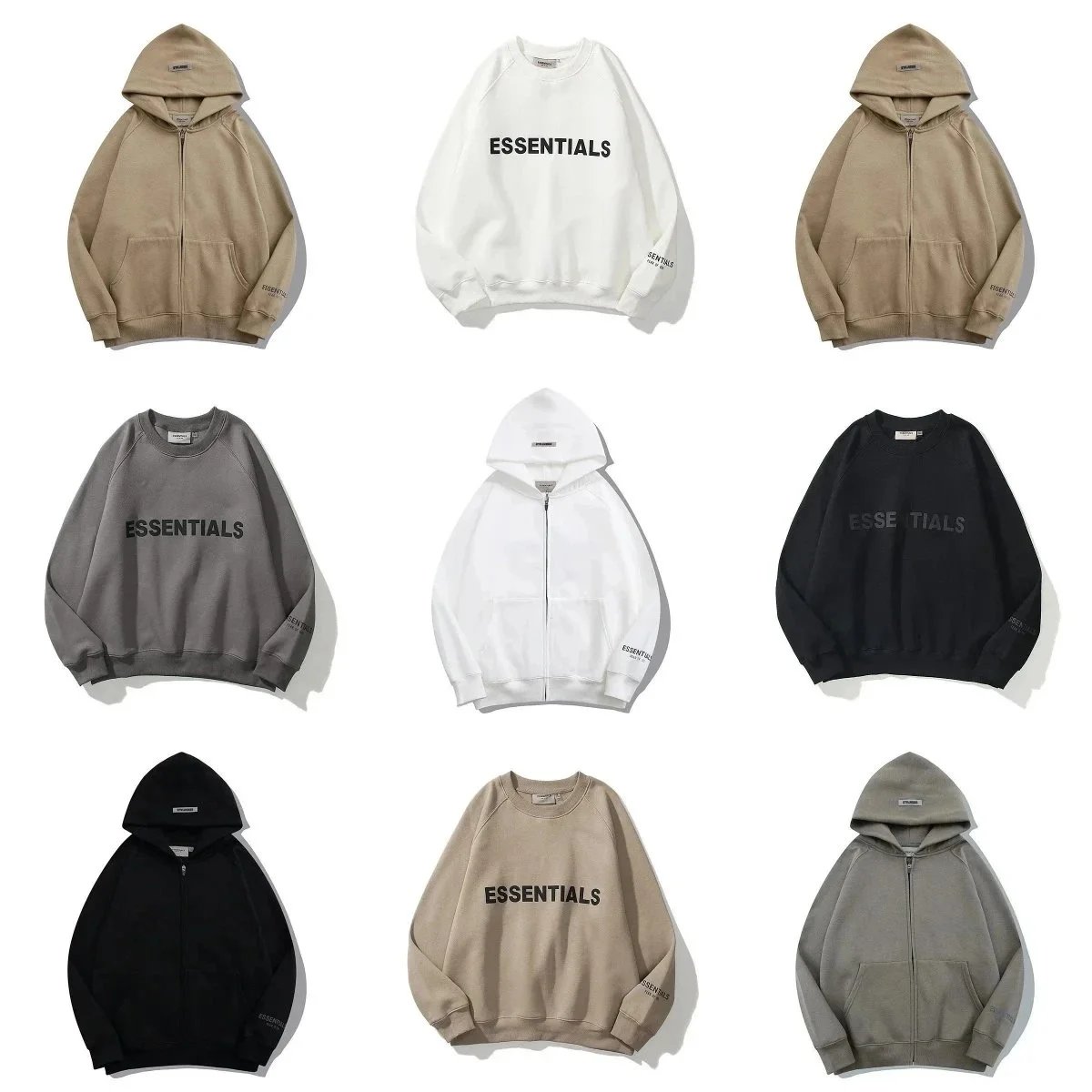 Essentials Hooded Sweatshirt in Various Colors
