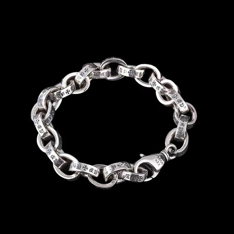 Chrome Hearts Silver Link Bracelet