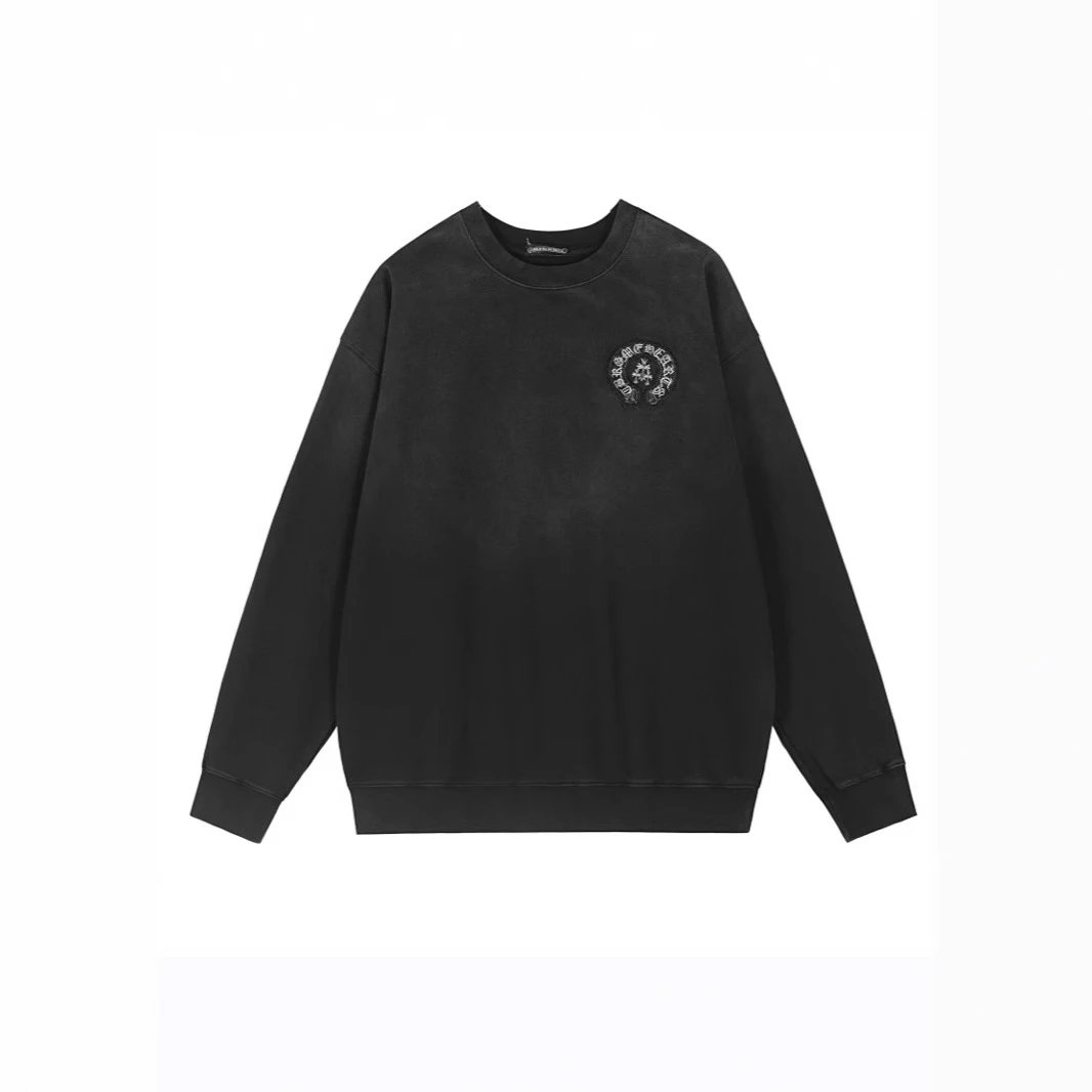 Chrome Hearts Black Crewneck Sweatshirt