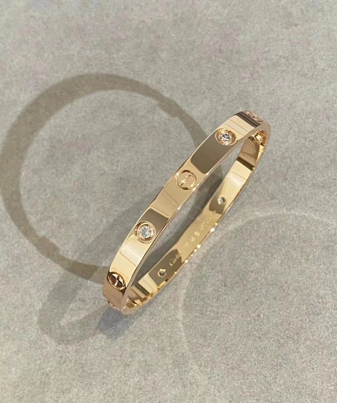 Cartier Gold Bangle Bracelet