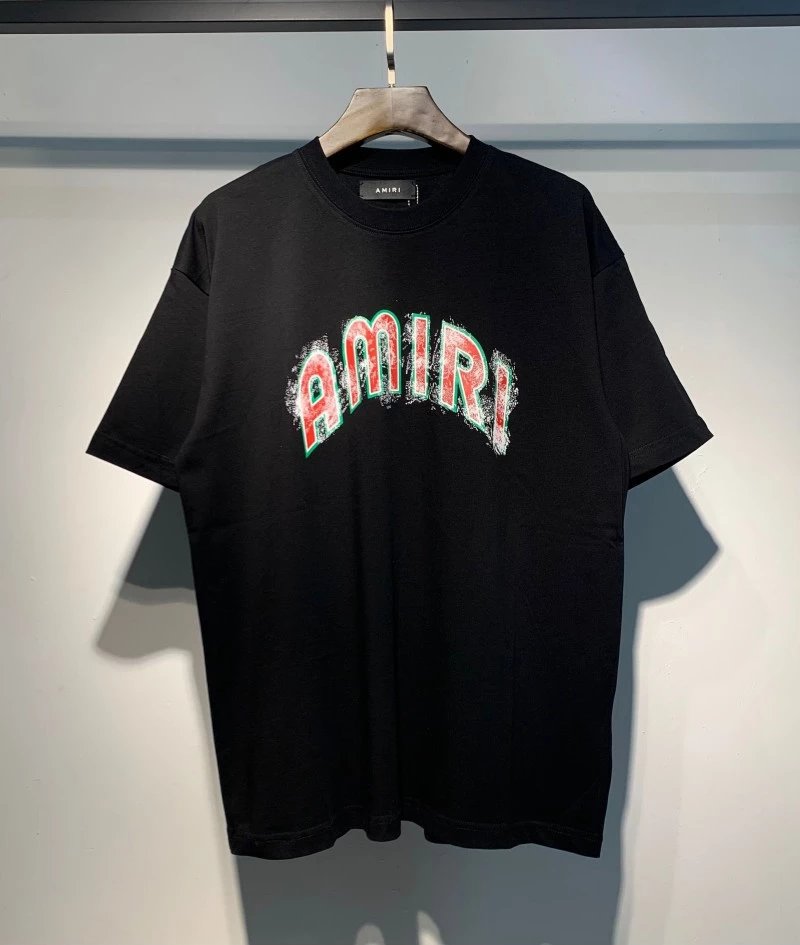 Amiri Black Short Sleeve T-Shirt