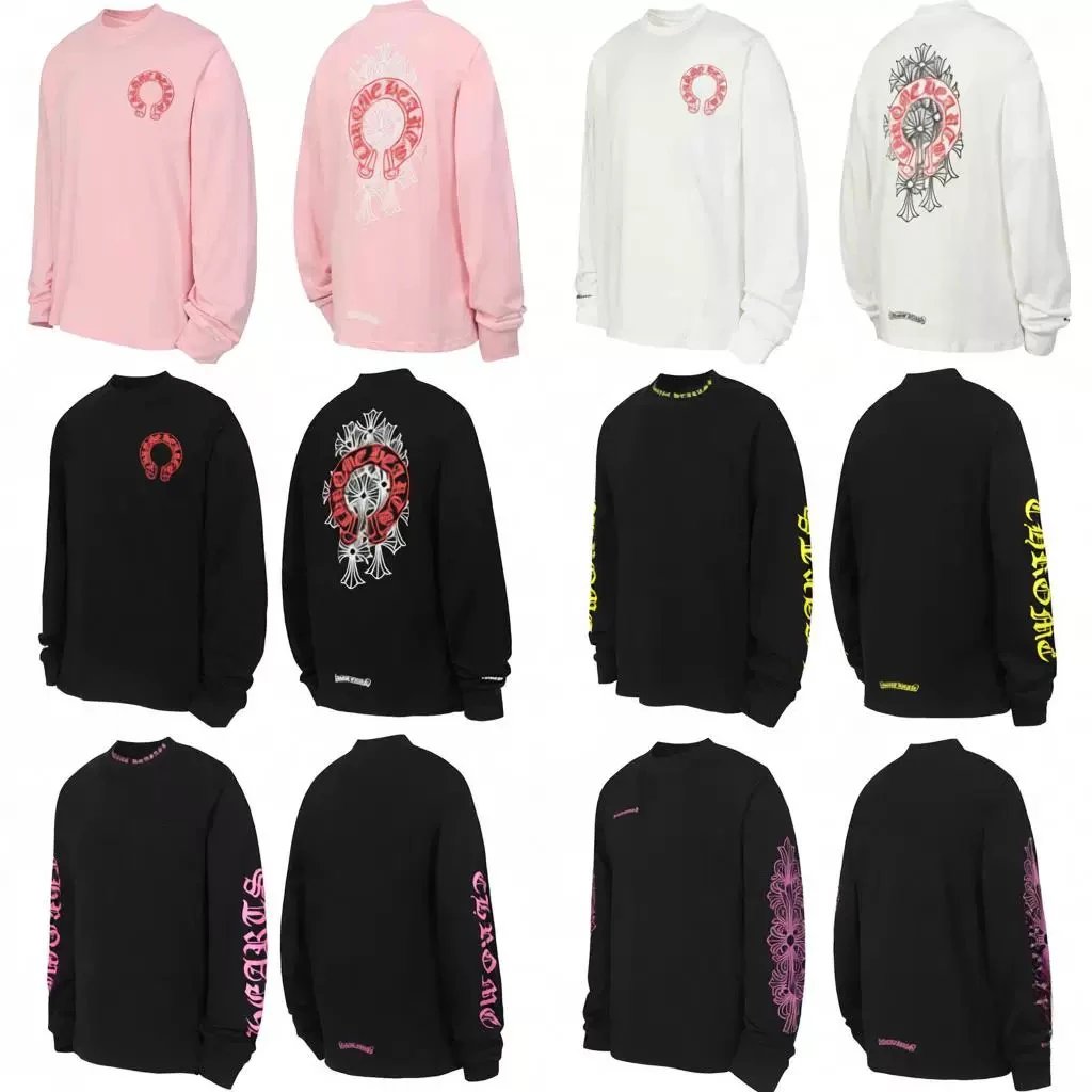 Chrome Hearts Black Long Sleeve T-Shirt