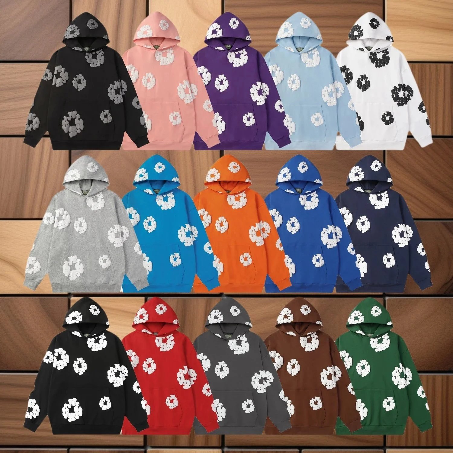 BAPE White Flower Hoodie