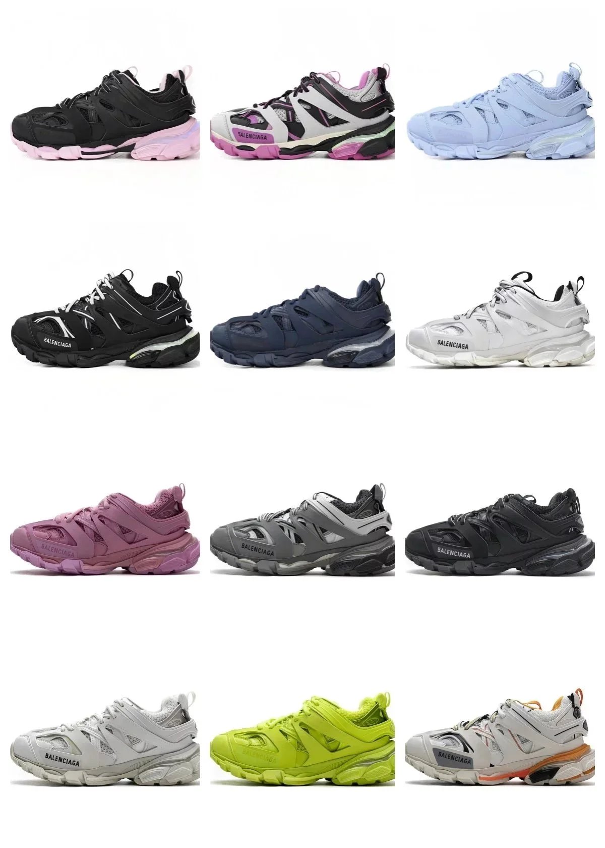 Balenciaga Colorful Sneakers