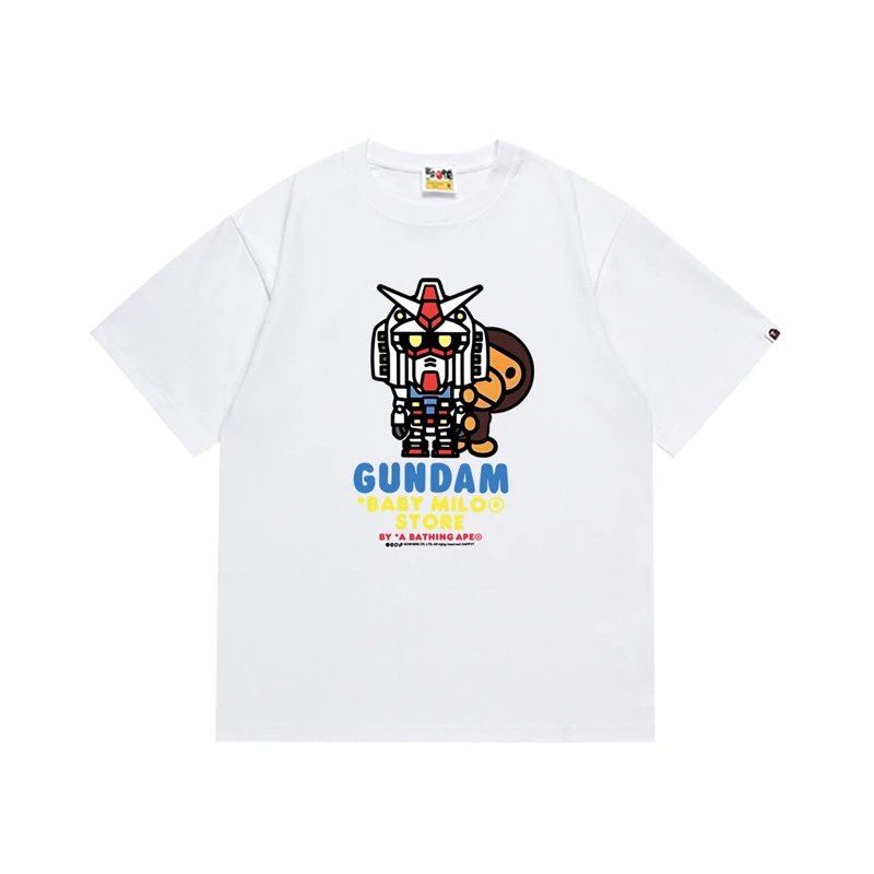White Gundam Baby Milo Store T-Shirt