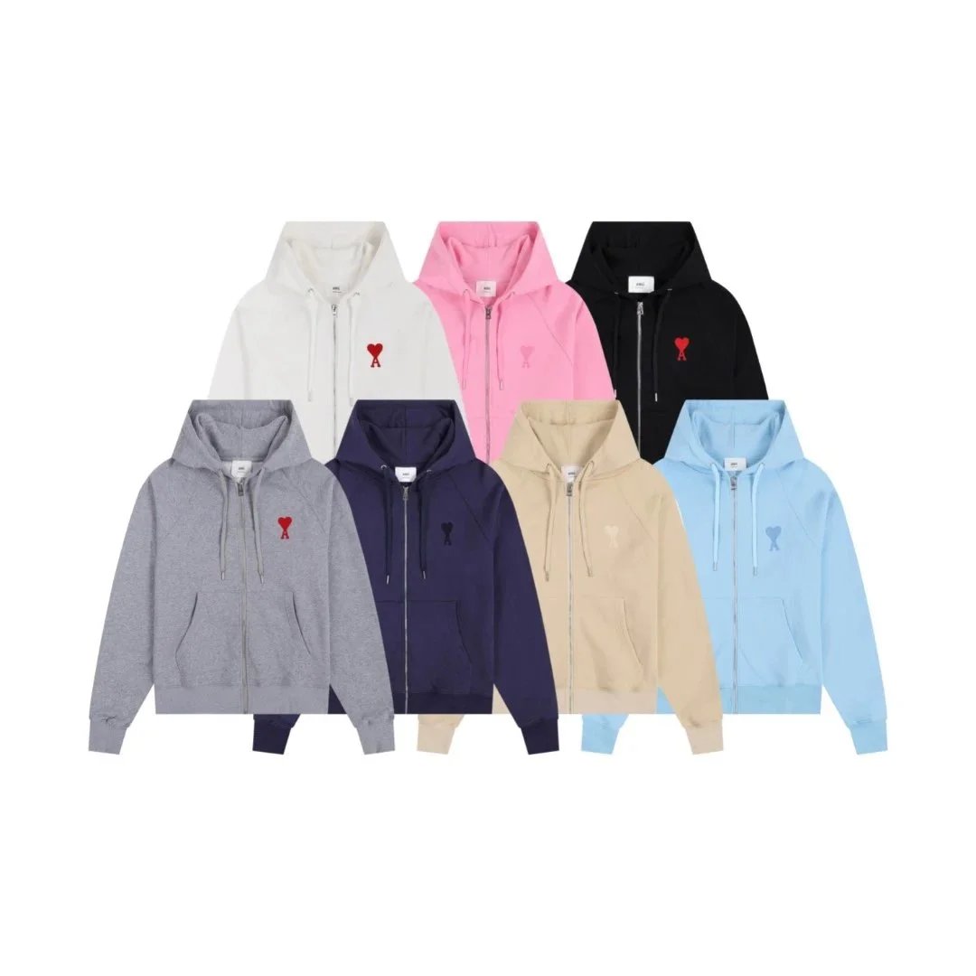 Ami de Coeur Zip-Up Hoodie