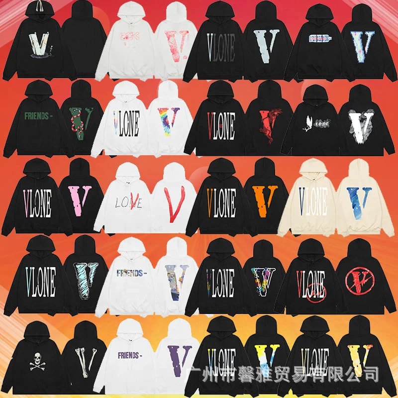 Vlone Black Hoodie