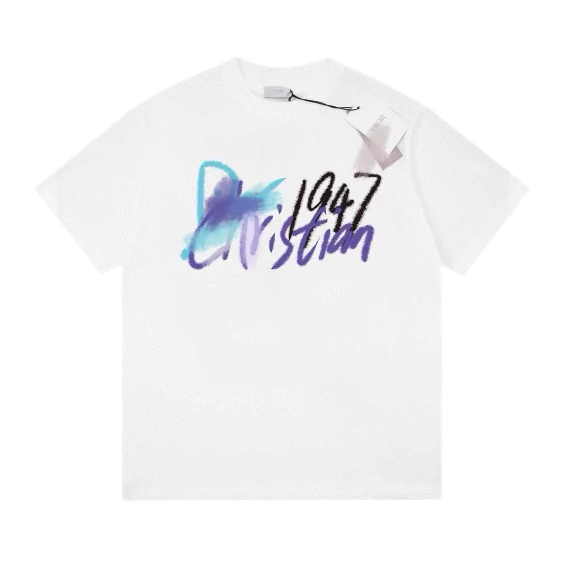 Dior White Graphic T-Shirt