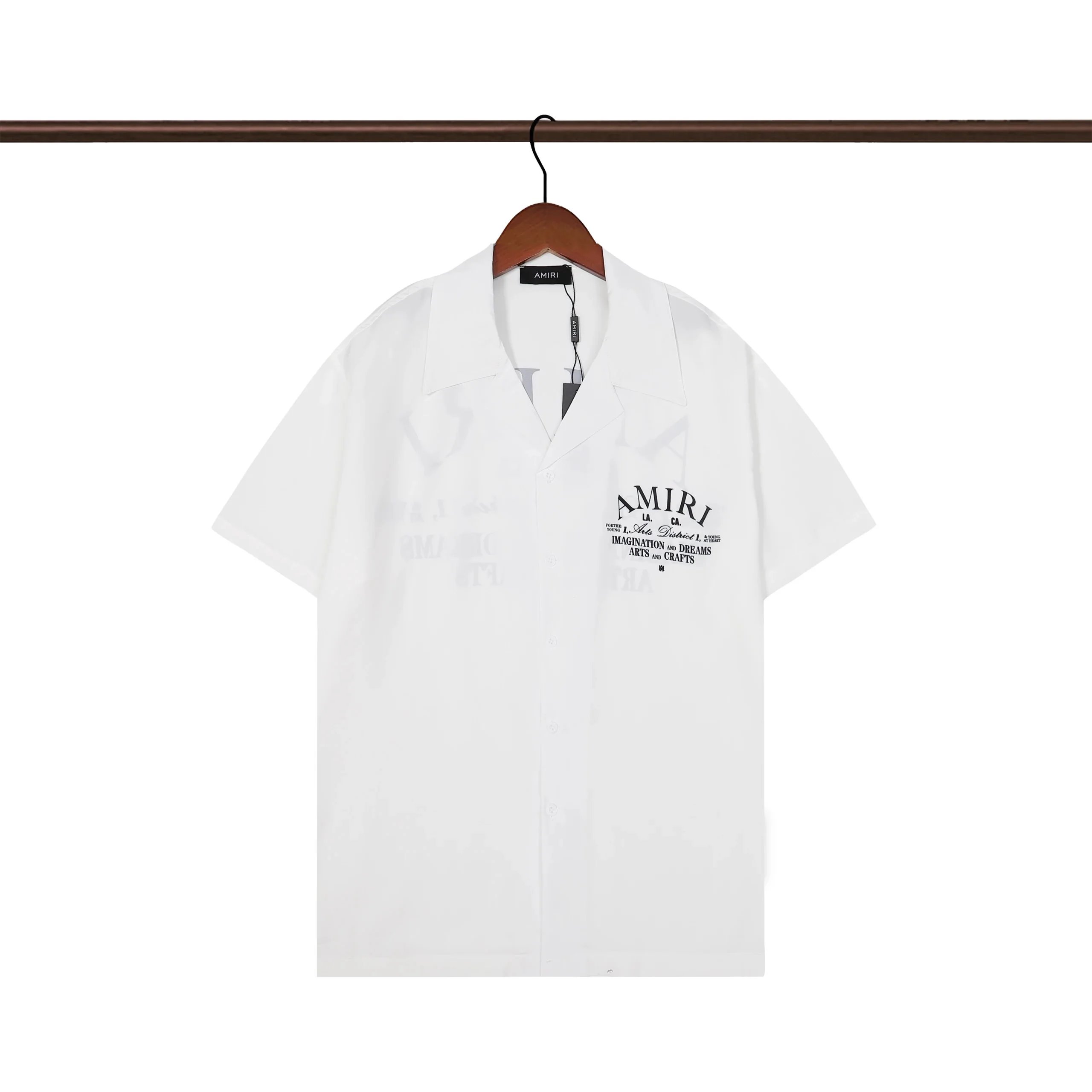 Amiri White Short Sleeve Shirt
