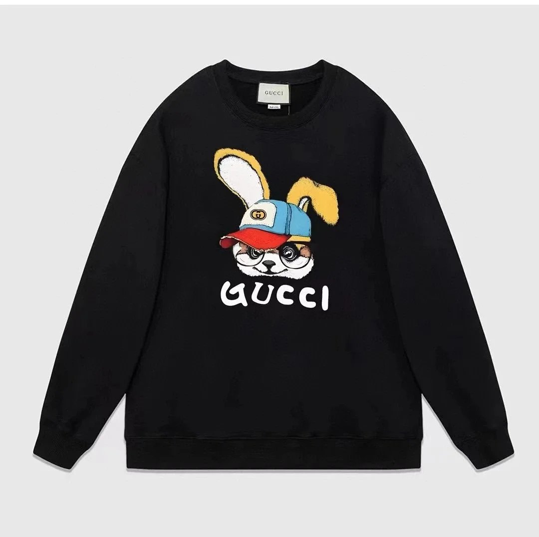 Gucci Black Long Sleeve Sweatshirt