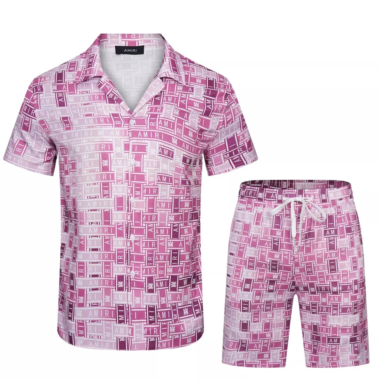 Amiri Pink Short Sle