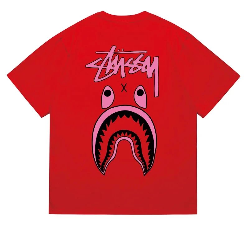 Stussy Red Shark Gra