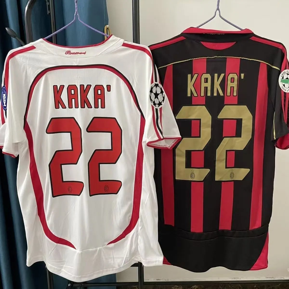 AC Milan Kaka 22 Home and Away Jersey Set