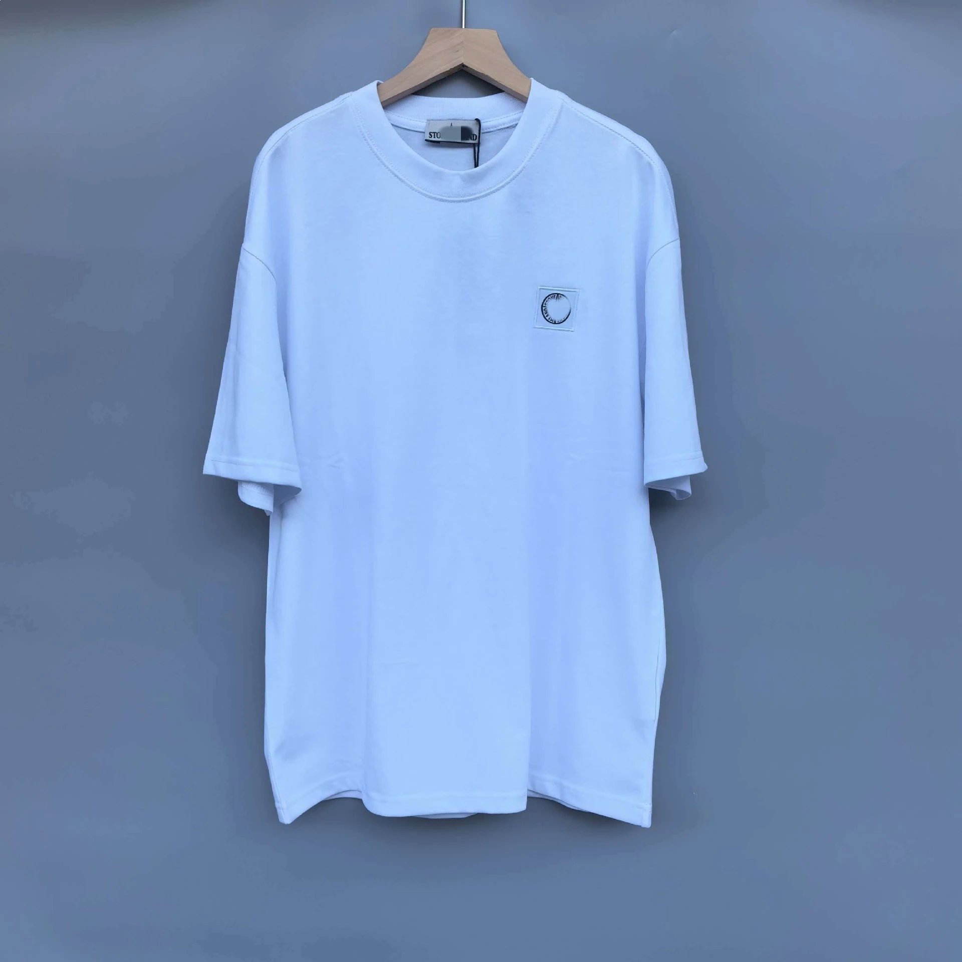 Stone Island White Short Sleeve T-Shirt
