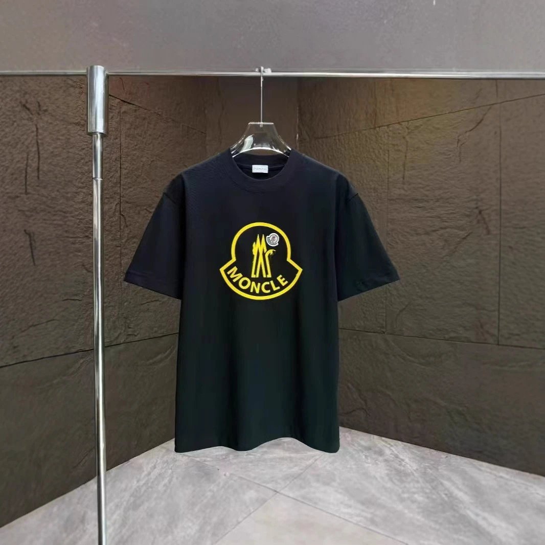 Moncler Black Short Sleeve T-Shirt