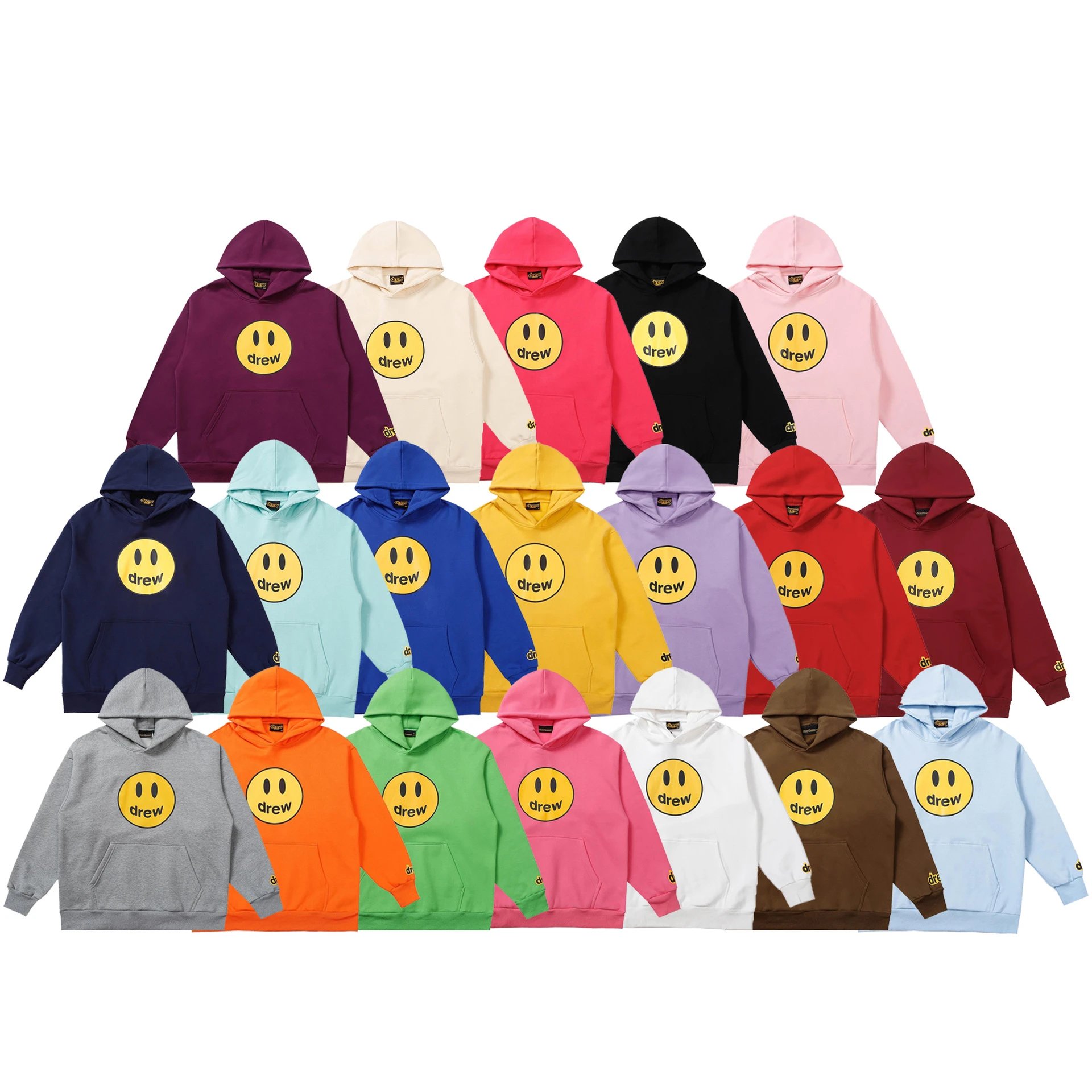 Drew Smiley Face Hoodie Sweater