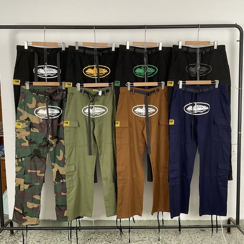 Futuristic Camouflage Cargo Pants