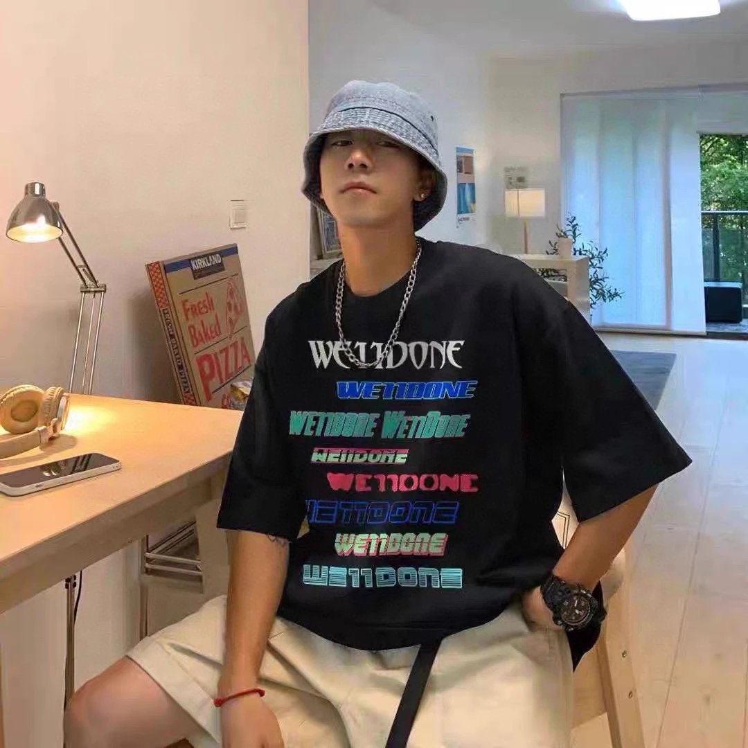 We11done Black Short