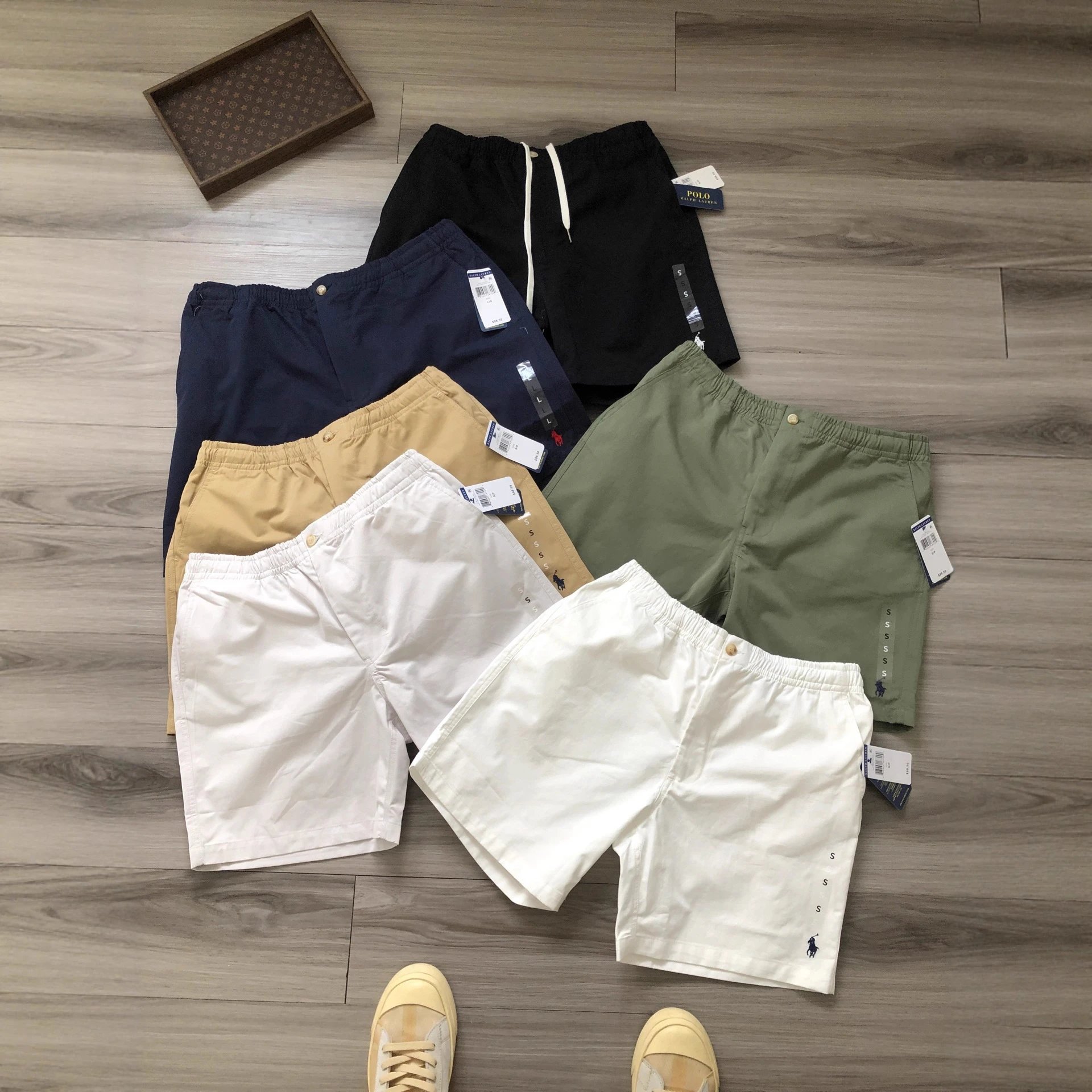 Ralph Lauren White Cotton Shorts