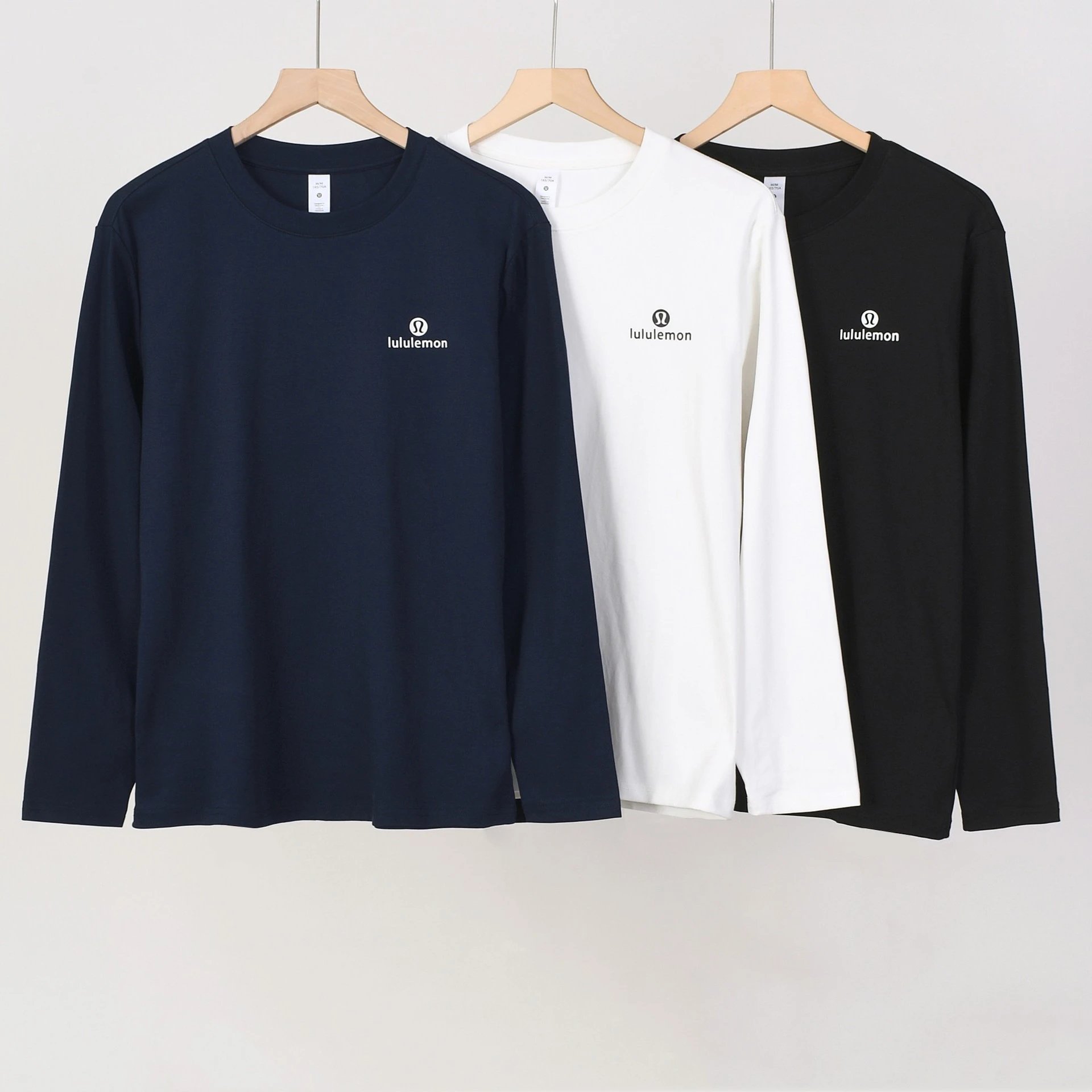 Lululemon Navy/White/Black Long Sleeve T-Shirt