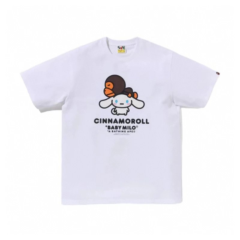 A BATHING APE White Cinnamoroll T-Shirt