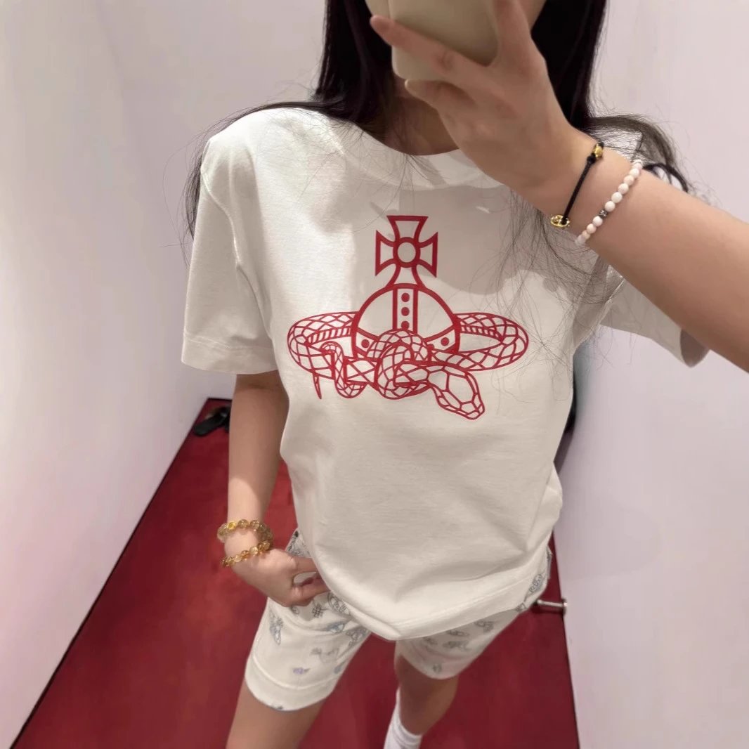 Vivienne Westwood White Graphic T-Shirt