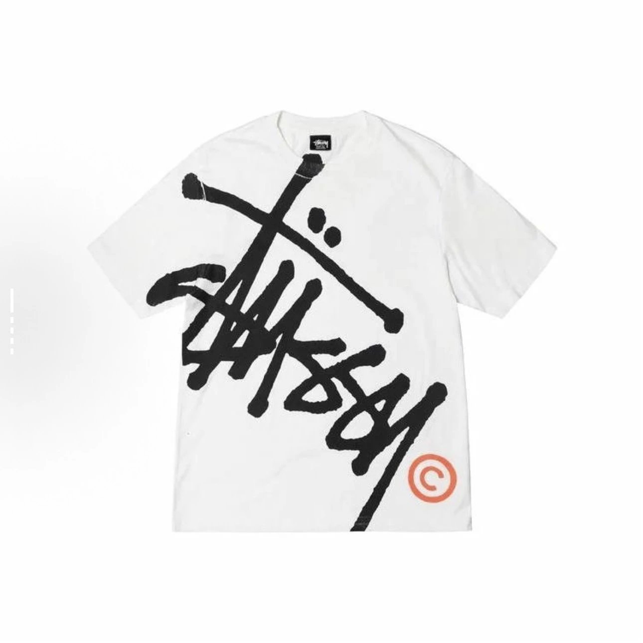 Stussy White Graphic T-Shirt