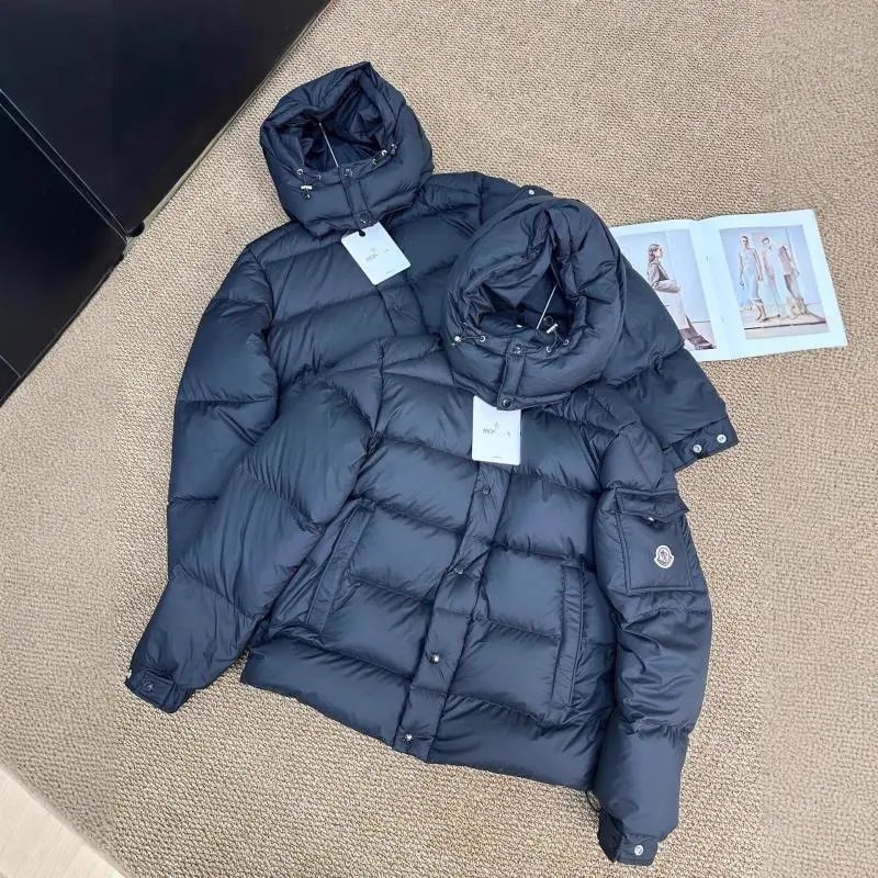 Moncler Navy Puffer Jacket