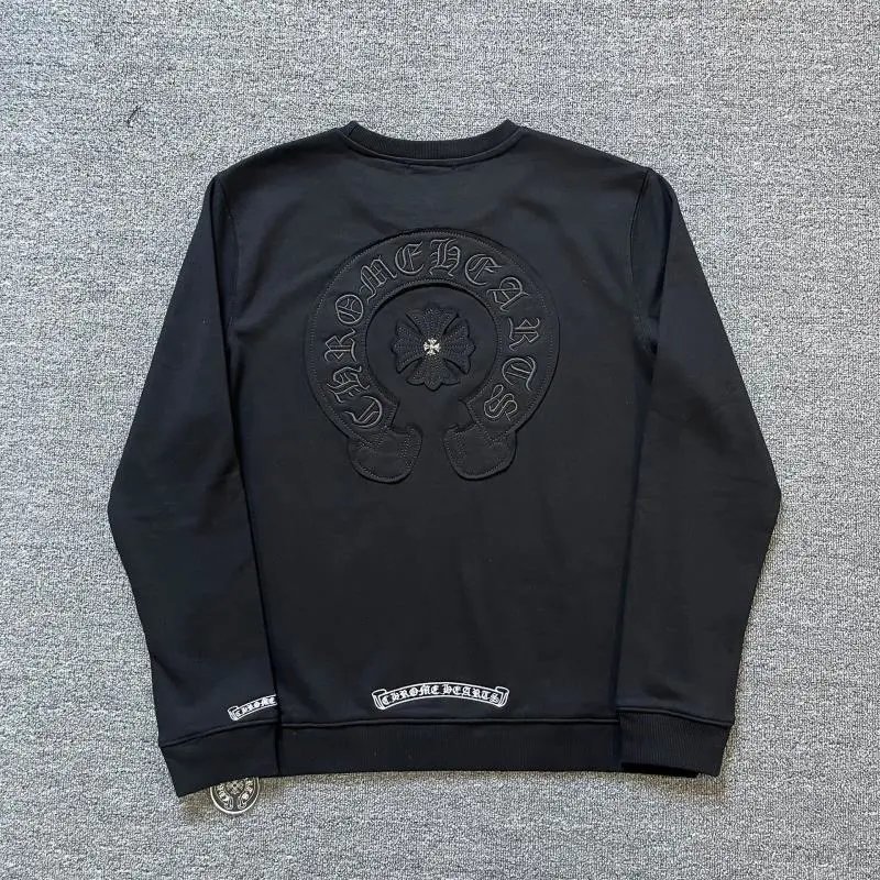 Chrome Hearts Black Long Sleeve Sweatshirt
