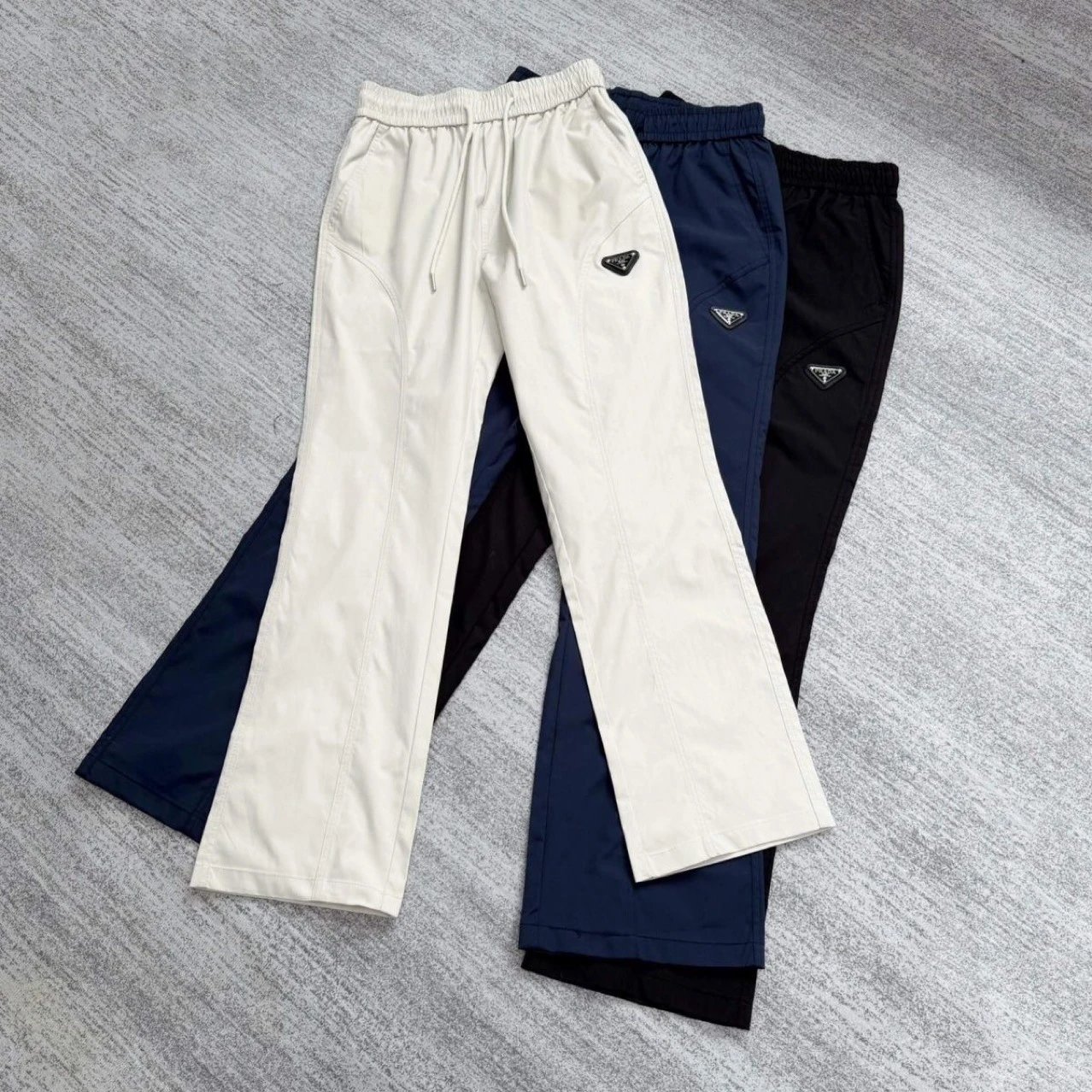 Prada White Elastic 