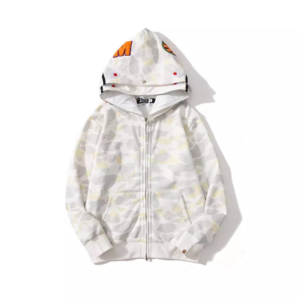 A Bathing Ape Camo Zip-Up Hoodie