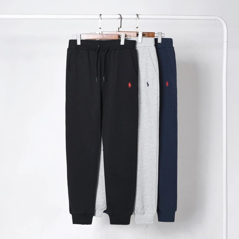 Ralph Lauren Black Grey and Blue Sweatpants