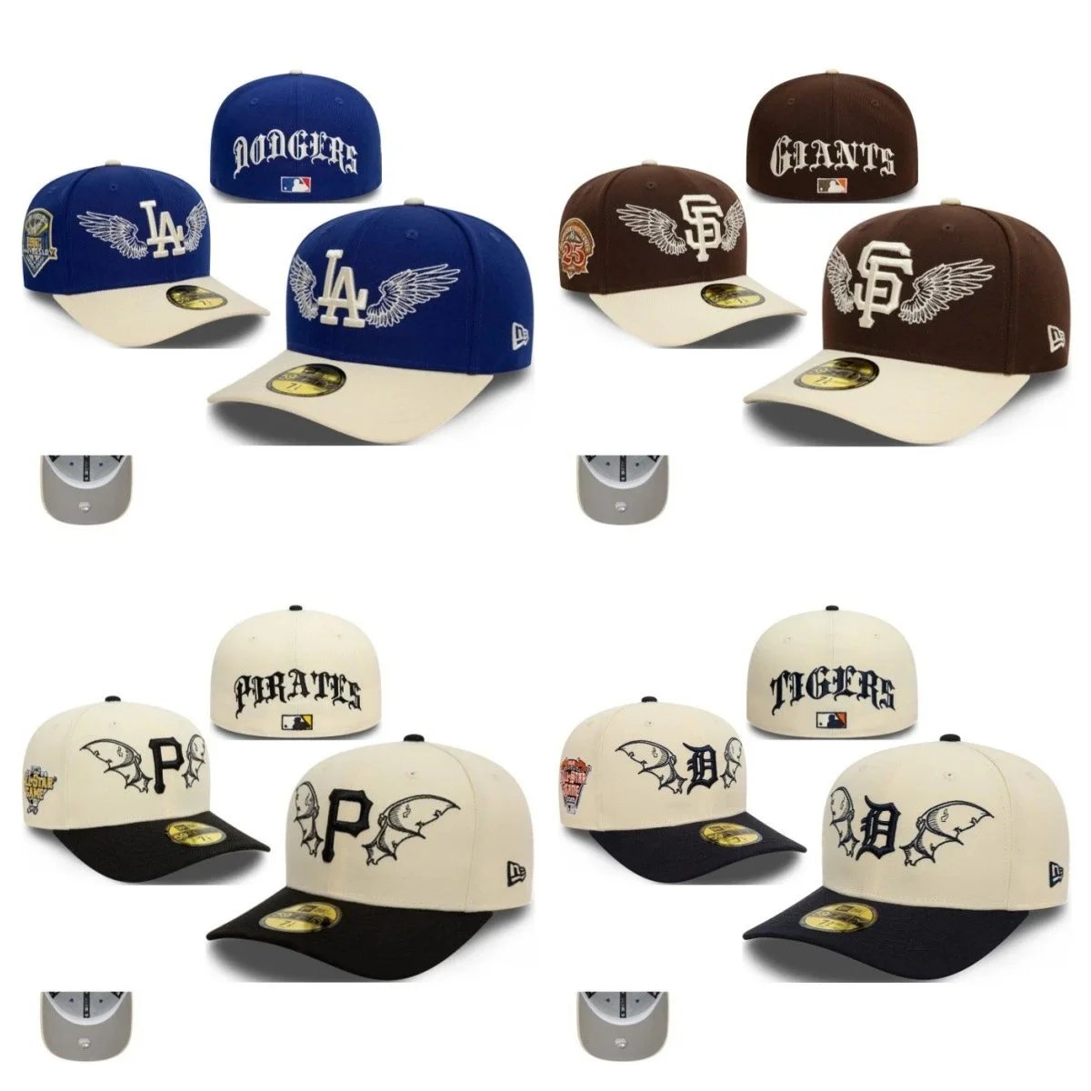 New Era MLB Team Fitted Caps